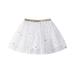 Girl s Summer Dresses Short Sleeve Fashion Dress Casual Print White 100