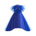 ZHAGHMIN Easter Dresses for Toddler Girls New Children S Dress Princess Klein Blue Dress Big Children S Sequins And Ground Long Dress Piano Performance Dress Girl Dresses Casual Daily Use Dress For