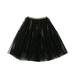 Dresses for Girls Short Sleeve Midi Dresses Casual Print Black 160