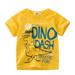 ZHAGHMIN Toddler Tshirts Boys Tee Kids T Tops for 17 Cartoon Dinosaur Years Clothes Baby Toddler Shirts Sleeve Crewneck Short Boys Sharks Boys Tops Boy Basketball Short Kids Under Shirts Boys Athlet