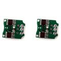 2PCS -Type 3A Mini ESC DIY Two-Way Forward and Reverse with Brushed Model Multi-