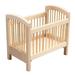 QUSENLON 1:12 Nursery Room Cradle Baby Crib Dollhouse Furniture Accessories for Bjds Toy
