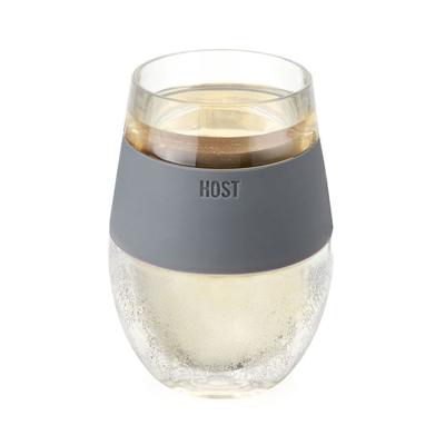 Wine Freeze Cooling Cup In Grey (1 Pack) By by HOST in Grey