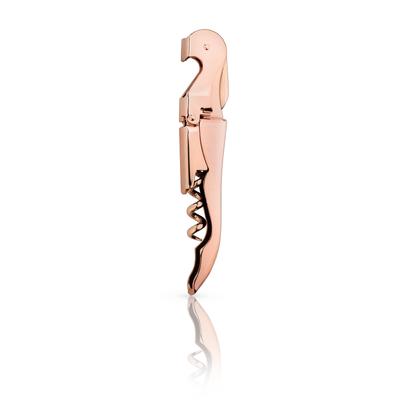 Copper Signature Double Hinged Corkscrew by Viski in Copper