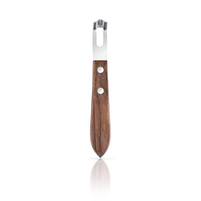 Walnut Channel Knife by Viski in Brown