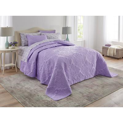Comfort Cloud Bedspread by BrylaneHome in Lilac (Size QUEEN)