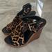 Michael Kors Shoes | Michael Kors Cheetah Wedges | Color: Tan | Size: 6
