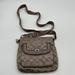 Coach Bags | 10. Coach Brown Metallic Signature Canvas Turnlock Crossbody | Color: Brown | Size: Os