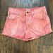 Free People Shorts | Free People Pink Jean Shorts | Color: Pink | Size: 27