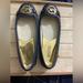 Michael Kors Shoes | Michael Kors, Black Ballet, Flat Gold Toe Emblem, Size 6.5 Women’s Puc | Color: Black/Gold | Size: 6.5
