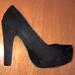 Torrid Shoes | Faux Suede Platform Pump 6ww | Color: Black | Size: 6
