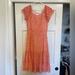 J. Crew Dresses | J. Crew Dress | Color: Orange/White | Size: 2