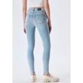 Slim-fit-Jeans LTB "Amy X" Gr. 29, Länge 32, blau (vonda undama) Damen Jeans Röhrenjeans