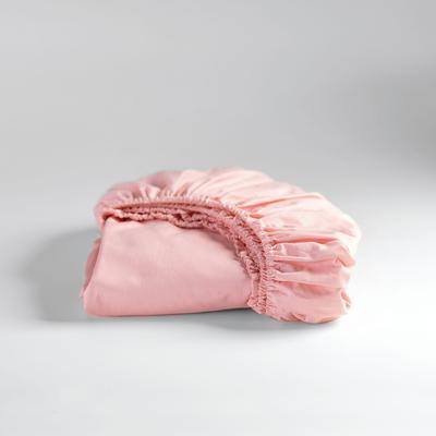 Spannbettlaken CINDERELLA "Weekend", pink (pink rose), B:100cm L:200cm, Renforcu00e9, Obermaterial: 100% Baumwolle, Laken, OEKO-TEX-zertifiziert Image
