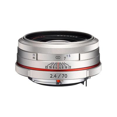 Pentax HD-DA 70mm F2.4 Limited Lens Silver 21440