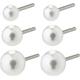 Pilgrim Silver Pearl Stud Earring Set