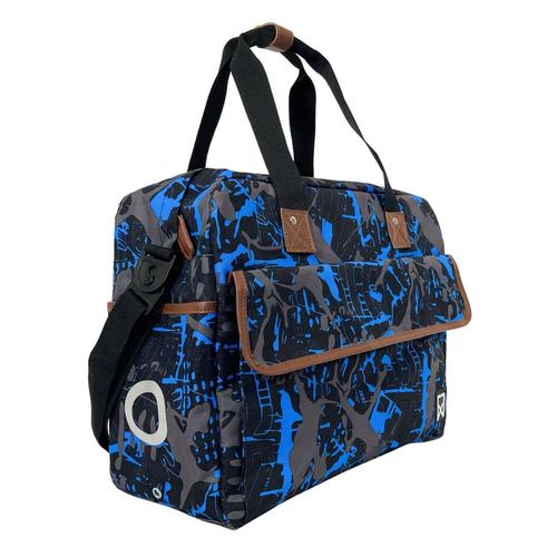 Willex Fahrradtasche Ice 19 L Blau und Schwarz