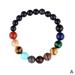 Eight Planets Bead Bracelet Men Natural Stone Universe Yoga Solar Chakra Bracelet For Women Men Jewelry Chritmas Gifts M9S0