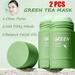 Green Tea Facial Mask Green Tea Extract Blackhead Remover Deep Pore Cleaning Moisturizing Skin Blackhead Removal Suitable For Boys and Girls of All Skin Types 2PCS