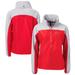 Women's Cutter & Buck Red/Gray Cincinnati Reds Charter Eco Recycled Anorak Jacket