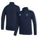 Men's adidas Deep Sea Blue Seattle Kraken Raglan Full-Zip Track Jacket