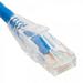 ICC ICPCSP10BL 10 ft. CAT5e Clear Boot Patch Cord Blue