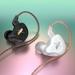 Anvazise KZ EDX Wired Dynamic HiFi Heavy Bass In-ear Gaming Earphone with Microphone White With Mic