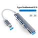 4-port Usb 3.0 Hub High-speed Type-c Splitter 5gbps For Pc Computer Accessories Multi Port Hub Usb 3.0 2.0