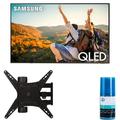 Samsung QN65QN90CAFXZA 65 Neo QLED Smart TV with 4K Upscaling with a Walts TV Medium Full Motion Mount for 32 -65 Compatible TV s and Walts HDTV Screen Cleaner Kit (2023)