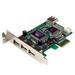 StarTech.com PEXUSB4DP 4 Port PCI-E Low Profile High Speed USB Card