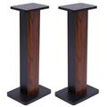 28 Inch Pair Speaker Bookshelf Stands Theater Speaker Holder w/ Anti-slip Pads