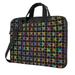 Rainbow Geometric Abstraction Laptop Bag 13 inch Laptop or Tablet Business Casual Laptop Bag