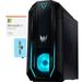 Acer Predator PO3-630 Gaming Desktop PC (Intel i7-11700 8-Core GeForce RTX 3070 128GB RAM 1TB PCIe SSD + 2TB HDD (3.5) Backlit KB Wifi Win 11 Home) with Microsoft 365 Personal Dockztorm Hub