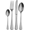 Besteck-Set "Rossini", silber (edelstahlfarben), 24 tlg., Edelstahl 18/10, PICARD & WIELPÜTZ SOLINGEN, Essbesteck-Sets, Vintage-Look, Stone washed, inkl. Klappetui