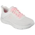 Slip-On Sneaker SKECHERS "GO WALK FLEX ALANI" Gr. 36, rosa (weiß, rosa) Damen Schuhe Sneaker