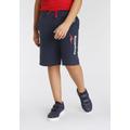 Sweatbermudas KANGAROOS "Basic" Gr. 176/182, N-Gr, blau (marine) Jungen Hosen Bermudas