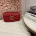 Gucci Bags | Gucci Marmont Matelasse Mini Bag Red | Color: Gold/Red | Size: Os