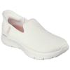 Slip-On Sneaker SKECHERS "GO WALK FLEX RELISH", Damen, Gr. 39, weiß (sanftes weiß), Textil, casual, Schuhe, Slipper, Freizeitschuh mit Slip Ins-Funktion zum leichten Einschlupf