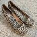 J. Crew Shoes | J. Crew Animal Print Wedge Shoes Size 8 | Color: Brown/Tan | Size: 8