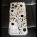 Kate Spade Cell Phones & Accessories | Kate Spade Iphone 12 Pro Max, Black Flowers And Stones, 10/10 Condition | Color: Black/White | Size: Iphone 12 Pro Max