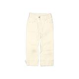Gymboree Jeans - Adjustable: White Bottoms - Kids Girl's Size 6