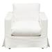 Armchair - Diamond Sofa 34" W Linen Armchair Linen/Wood in Green | 34 H x 34 W x 35 D in | Wayfair SAVANNAHCHWH