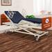 Medacure Comfortable Ultra-Wide 42" Full Electric Premium Hospital Bed - Ultra-Low 9" Low Range, Steel | 30 H x 42 W x 80 D in | Wayfair MC-ULB42CH