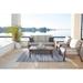 Signature Design by Ashley Emmeline Outdoor Sofa & 2 Chairs w/ Coffee Table Plastic in Brown | 33.5 H x 79.5 W x 33.75 D in | Wayfair PKG013847
