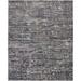 White 36 x 24 x 0.39 in Area Rug - HomeRoots Abstract Hand-Knotted Wool Area Rug in Dark Gray Wool | 36 H x 24 W x 0.39 D in | Wayfair