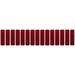 Brown/Red 0.39 x 30 W in Stair Treads - Latitude Run® Machine Washable Soft Pile ( 24 in x 7 in ) Slip Resistant Backing Indoor Stair Tread Set of 15 Synthetic Fiber | Wayfair
