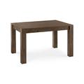 Bentley Turin End Dark Oak Extending Dining Table / Small