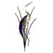 Dovecove Abstract Heron Head up Wall Décor Metal in Brown/Gray/White | 43 H x 20 W x 3.5 D in | Wayfair 72A171D662B948E7958D10238363220B