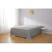 Eider & Ivory™ Ermanno Flat Sheet Microfiber/Polyester in Gray | Full/Double | Wayfair B71465C02CD34AE38FAE60F6C1F64E7C