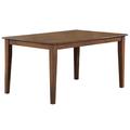 Red Barrel Studio® Rubberwood Solid Wood Dining Table Wood in Brown | 30 H in | Wayfair AF5F7CCCD4304F8A8F506451491D23BC